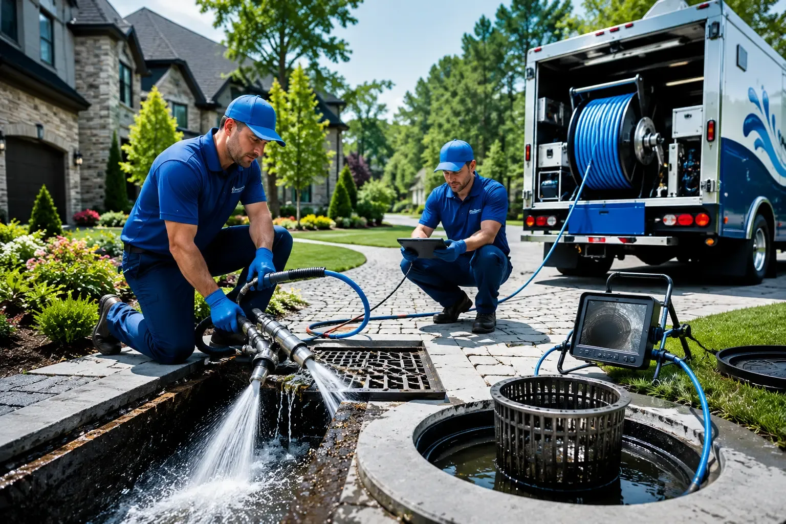 Local outdoor drain cleaning professionals in Saxe, VA